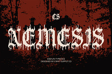 CS Nemesis – Black Metal Font