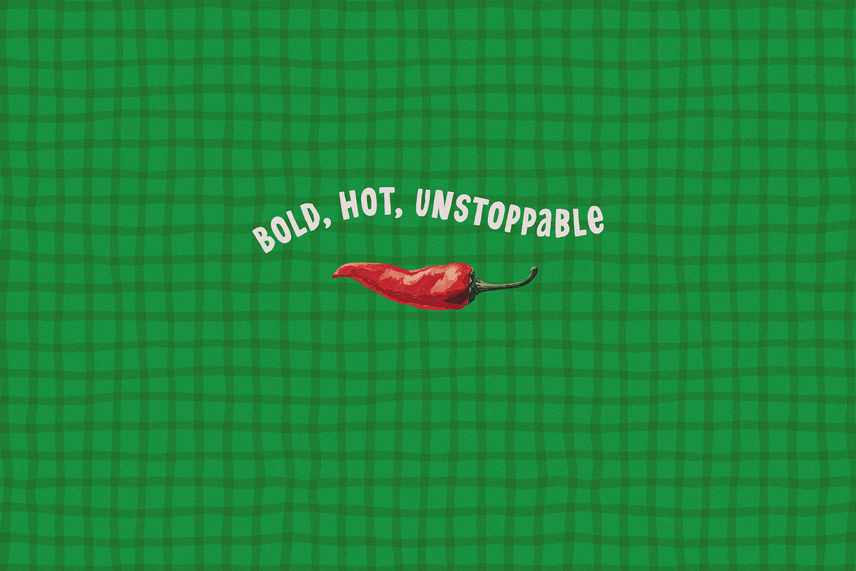 Jalapeno Spicy All Caps Font Duo, a Sans Serif Font by AnMark (Photo 11 of 11)