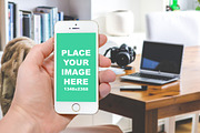 iPhone6 Mockup-Changeable Background, an iPhone Mockup by Made by Mancie (Thumbnail 5 of 5)