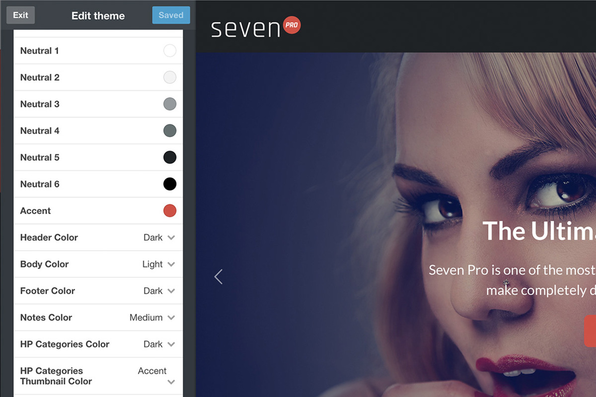 Seven Pro Tumblr Theme, a Websites & App Template by Themelantic (Photo 5 of 5)