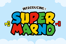 Super Marno - Children's Font Types