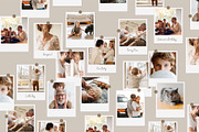 Polaroid Photo Collage Template, a Social Media Template by DesignerCandies (Thumbnail 5 of 5)