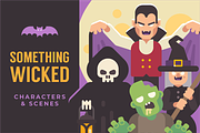 Halloween characters & scenes, an Illustration by Ivan Dubovik (Thumbnail 1 of 15)