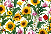 Flower pattern wildflower floral, a Wallpaper Photo by ComfortQ (Thumbnail 2 of 2)