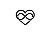 50 Infinity Heart Symbol Vector Bund, an Illustration by abu67222 (Thumbnail 35 of 51)