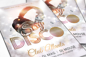 Disco Dance Party Flyer