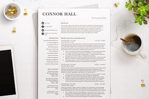 Professional Resume Page Simple CV