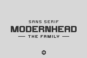 Modernhead Typeface Font