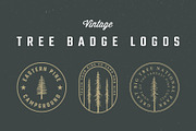Vintage Tree Badge Logos, a Branding & Logo Template by Build Interactive (Thumbnail 1 of 8)