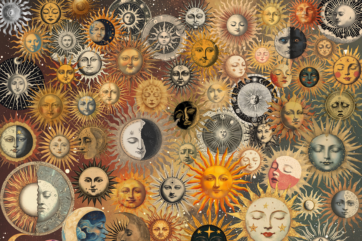 Vintage Collage Creator 1775+, a Decorative Illustration by Chikovnaya (Photo 4 of 17)
