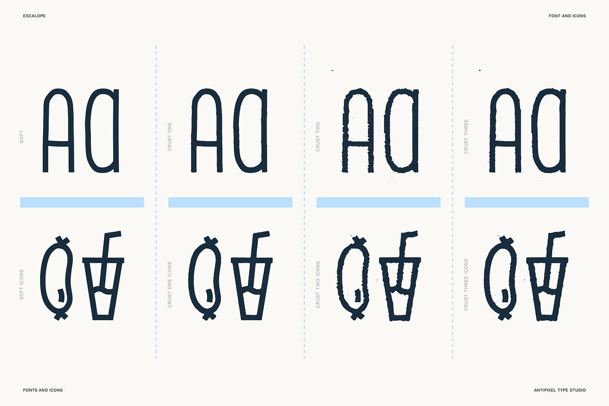 Escalope | Handwritten Fun Display, a Handwritten Font by Antipixel Type Studio (Photo 9 of 15)