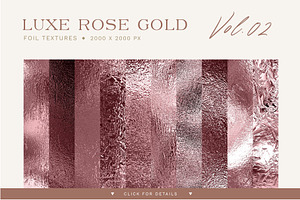 10 Luxe Rose Gold Textures Vol. 02