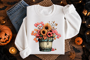 Harvest Bucket Watercolor Clipart, a Transportation Illustration by Digital Artistic99 (Thumbnail 6 of 10)