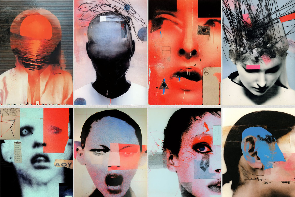 Fractured Visions Neo-Collage Poster, an Object Graphic by Natali Batu (Photo 6 of 11)