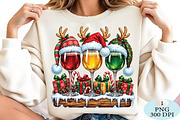 Christmas Wine Glasses PNG, a Seasonal Illustration by Daily.Designs (Thumbnail 2 of 5)