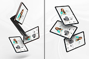 All New iPad Air Mockups, an iPad Mockup by ydlabs (Thumbnail 3 of 9)