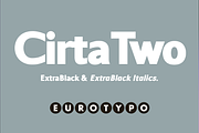 Cirta ExtraBlack & Italic, a Slab Serif Font by Eurotypo (Thumbnail 1 of 4)