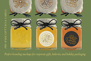 Golden Christmas Art Line Collection, an Object Graphic by ArtyCats (Thumbnail 5 of 6)