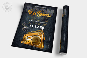 Boombox Flyer Template V2