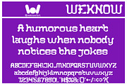 Hero of happiness font, a Font by weknow (Thumbnail 3 of 8)