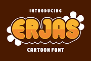 Erjas - Cartoon Font, a Sans Serif Font by lelevien (Thumbnail 4 of 4)