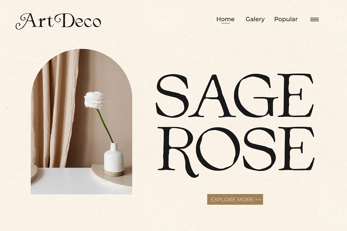 Arthouse Cinema, a Serif Font by zeenesia (Photo 10 of 16)