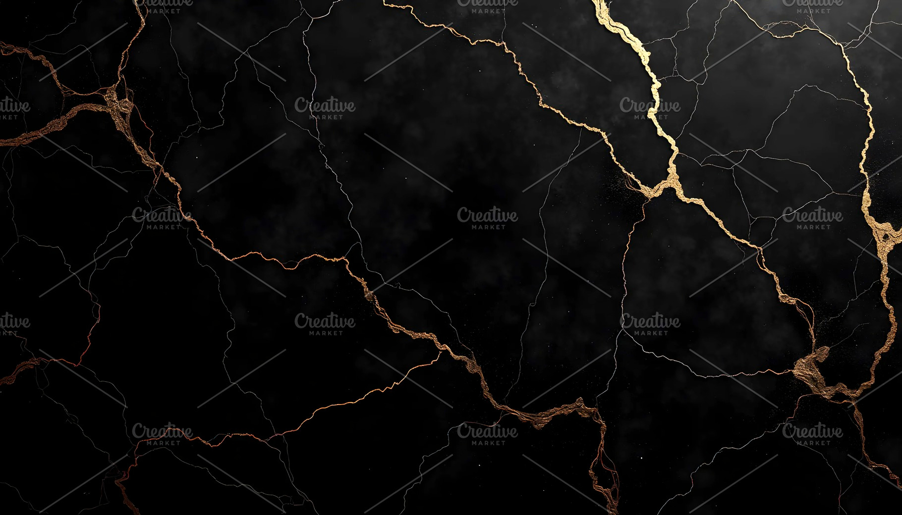 Luxury Black Marble Veins with Gold, a Photo by LOGOCREATIVE