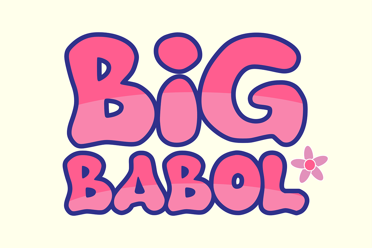 Cute Babol - Kids Font Types, a Font by KiddoGlyphs Studio (Photo 2 of 3)