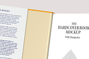 Hardcover Book w/ Dustjacket Mockup, a Books & Magazine Mockup by Illusiongraphic (Thumbnail 17 of 20)