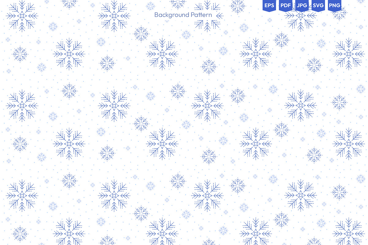 Outline Snowflakes & Winter Icons, an Illustration by Ilia Design (Photo 5 of 10)