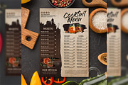 Cocktails Menu, a Flyer Template by imadeDesign (Thumbnail 1 of 3)