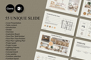 Clean Interior Design Presentation, a Presentation Template by SKY CREATION (Thumbnail 2 of 6)
