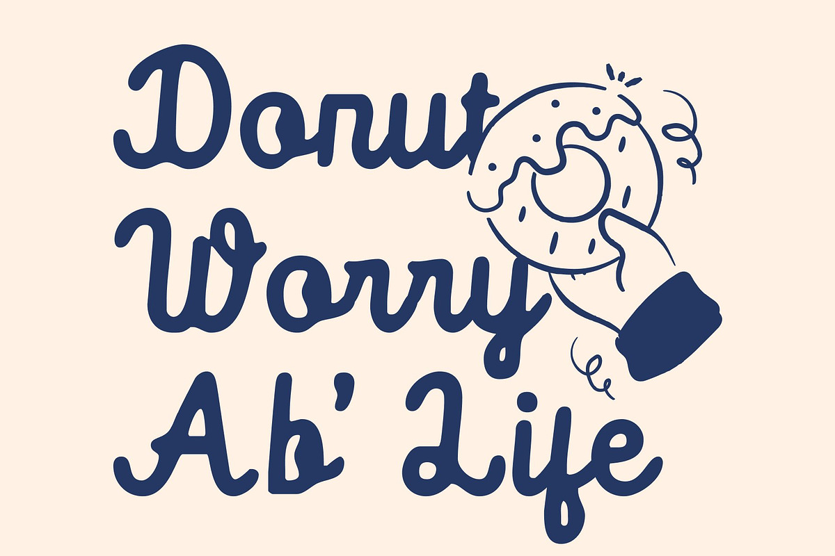 CS Kaylie Drawn, a Script Font by Craft Supply Co. (Photo 6 of 8)