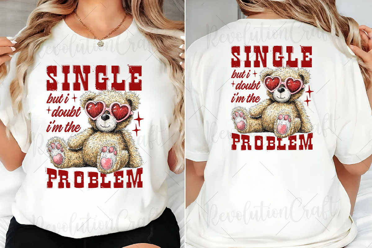 Funny Valentine's Day Teddy Bear PNG, an Illustration by OK Design (Photo 5 of 6)