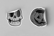 Halloween Retro Cartoon Collection, a Seasonal Illustration by Kokoshka (Thumbnail 12 of 12)