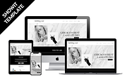 Lash Studio Showit Template, a Landing Page Template by mellodesignco (Thumbnail 1 of 2)