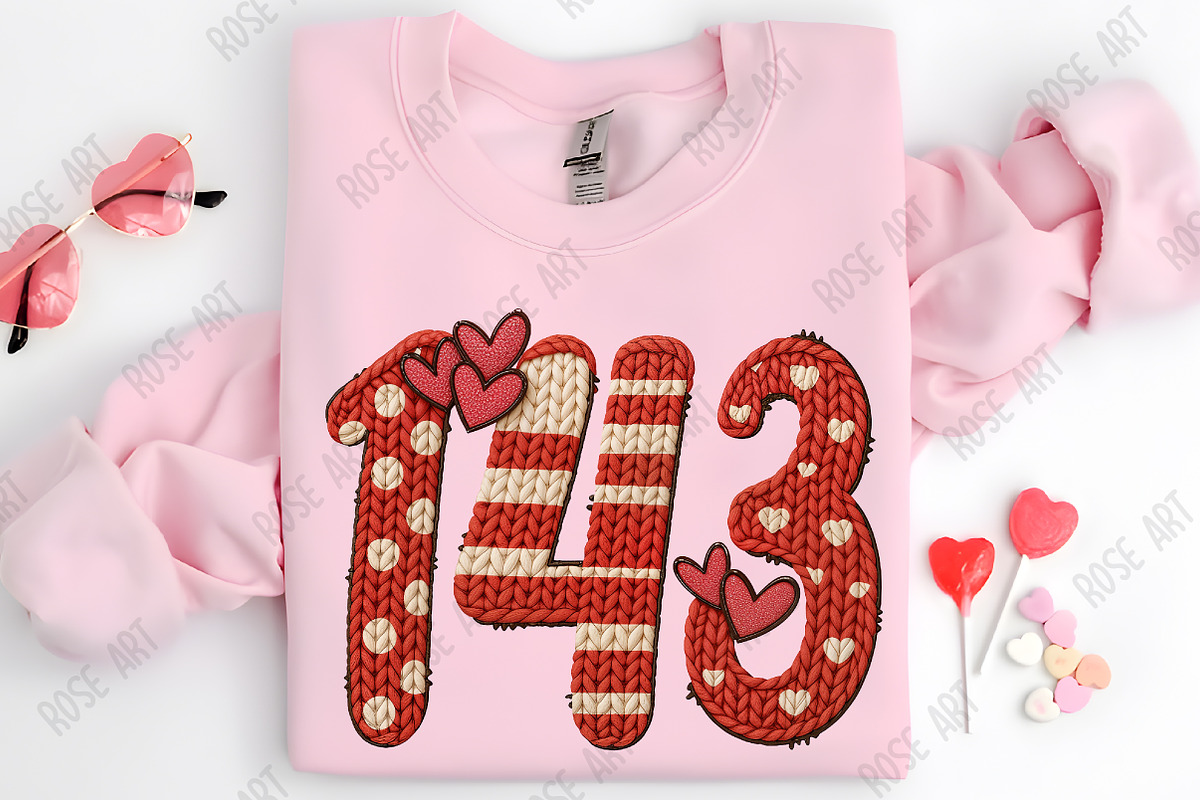 Yarn Crochet Valentine Day143 Png, a Seasonal Illustration by Rose Art (Photo 1 of 5)