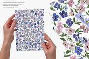 wildflower seamless pattern bundle, a Pattern Graphic by Patishop Art (Thumbnail 4 of 15)