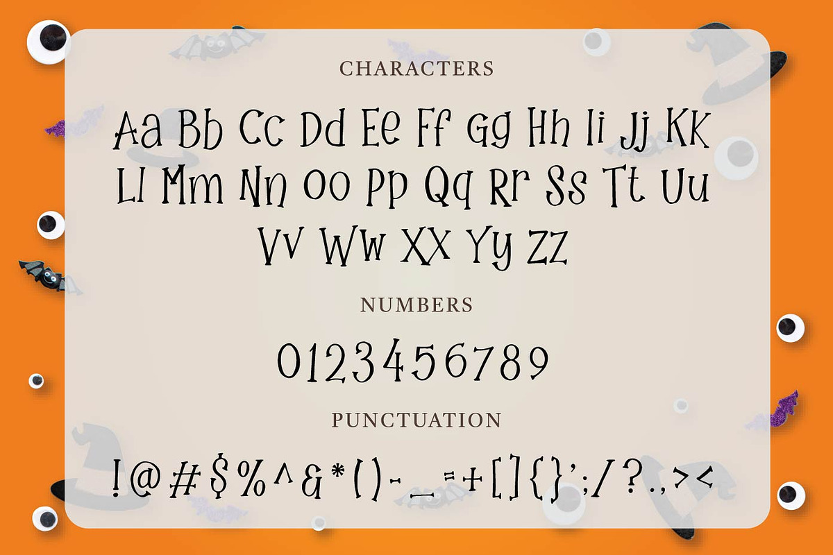 Ticketrick - Halloween Fonts, a Slab Serif Font by Patria Ari (P4tcreativa) (Photo 6 of 7)