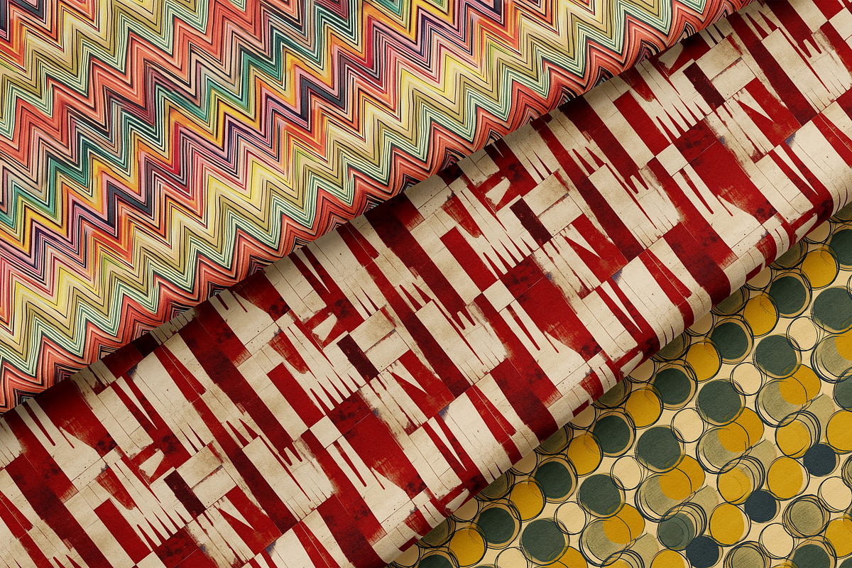 Abstract Patterns - part 4, a Pattern Graphic by Ninterints (Photo 5 of 17)