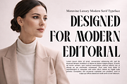 Moravine Modern Editorial Serif, a Serif Font by Muksal Creative (Thumbnail 5 of 10)