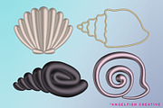 Satin 3D Brushes for Procreate, a Brush Add-On by AngelfishCreative (Thumbnail 8 of 8)