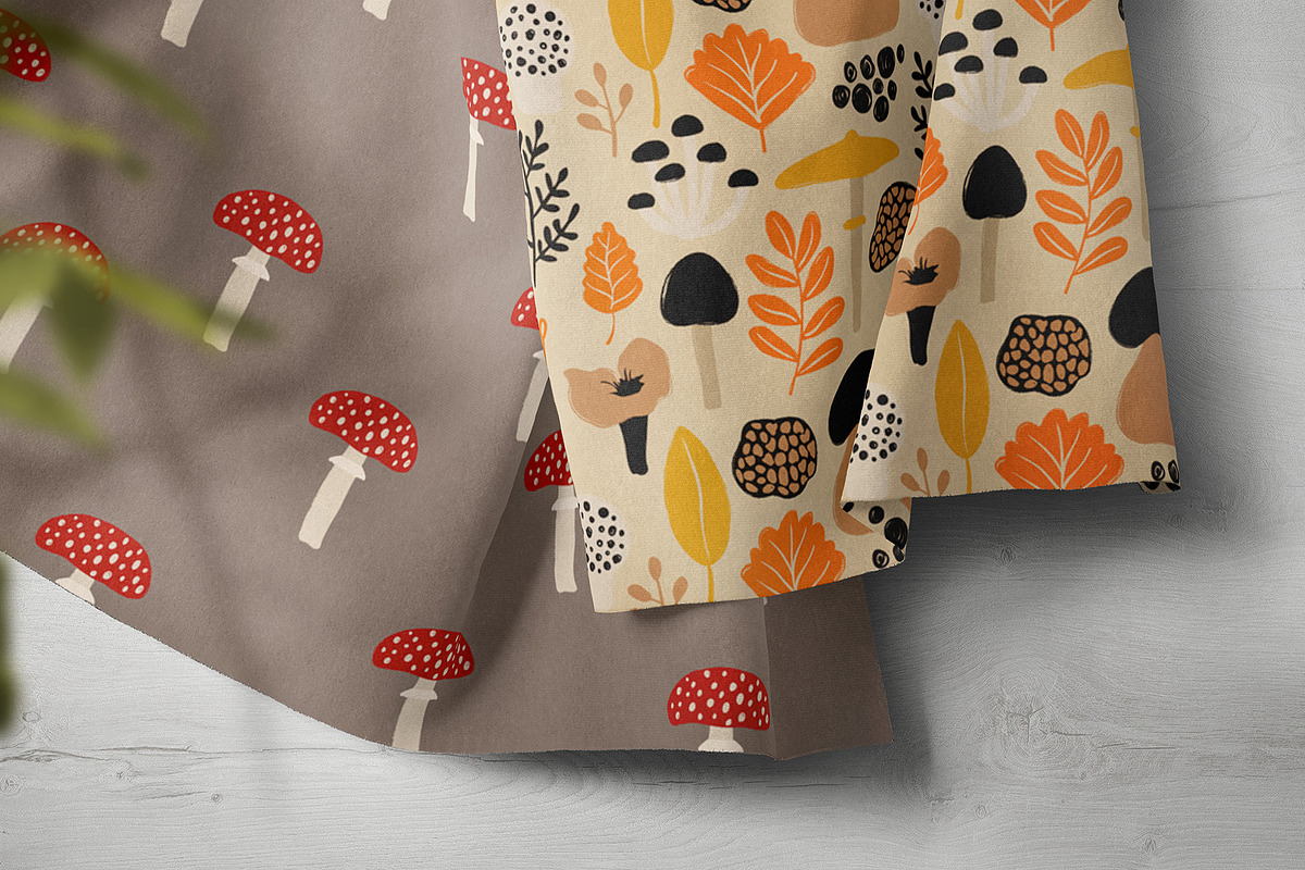 Go for Mushrooms. Forest Collection., a Food Illustration by Annakniaz (Photo 11 of 11)