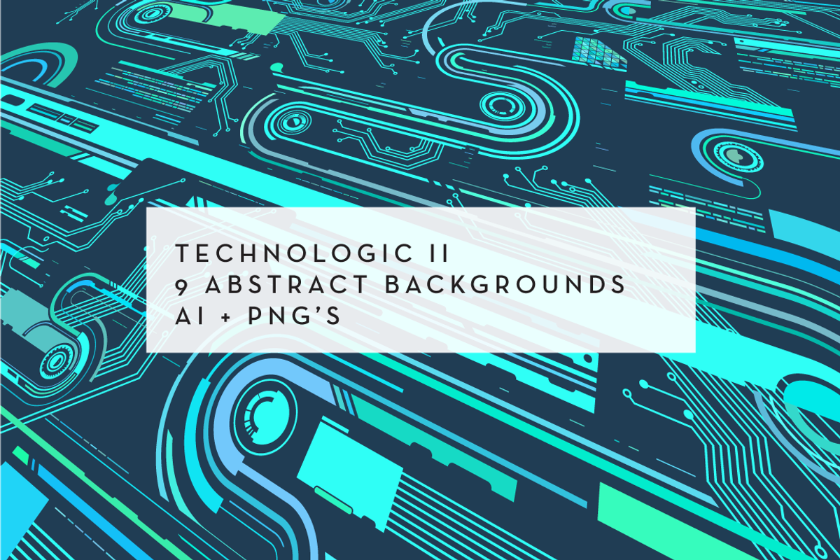 abstract technology backgrounds, a Technology Illustration by vekstok (Photo 2 of 9)
