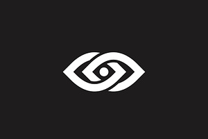 Vision abstract logo. Eye logotype., a Branding & Logo Template by craftlove