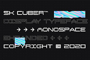 SK Cuber — Extended Monospaced Font, a Font by Shriftovik Type Foundry (Thumbnail 2 of 11)