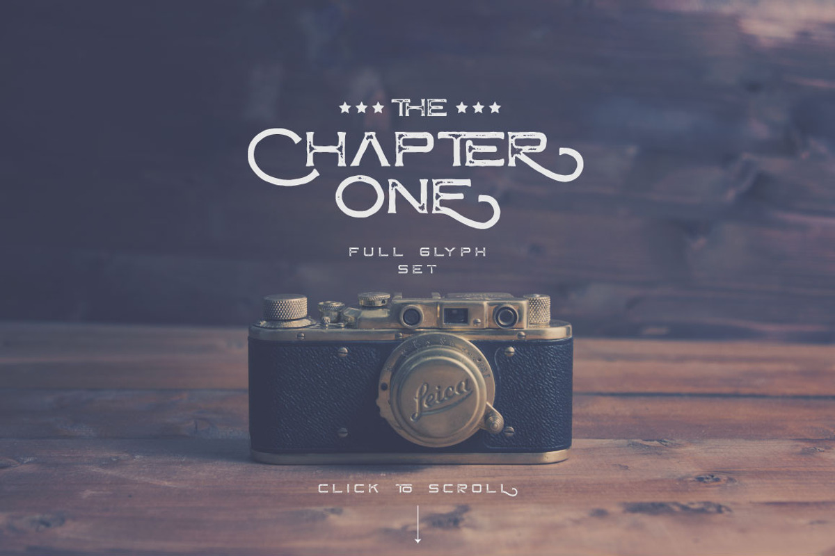 ChapterOne - 4 Font+Extras preview 6