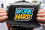 Hustle Mode - Bold Display Typeface, a Sans Serif Font by Debut Studio (Thumbnail 20 of 23)