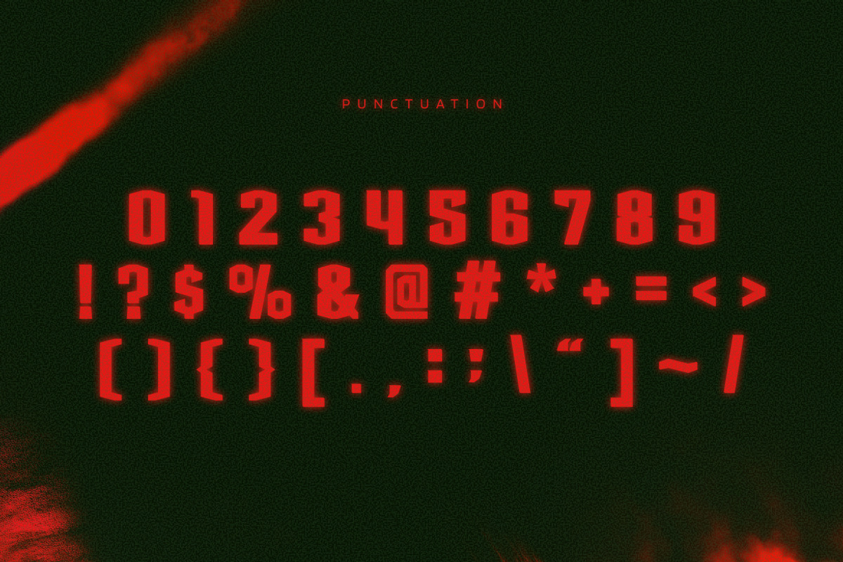 Brogame Bold Gaming Display Font, a Sans Serif Font by Vadovastd (Photo 3 of 7)
