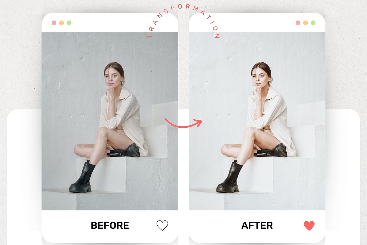 10 Minimal lightroom Presets and Lut, a Preset Add-On by presetsroom (Photo 13 of 14)